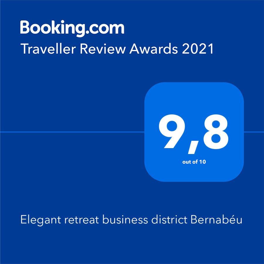 Elegant Retreat Business District Bernabeu Lejlighed Madrid Eksteriør billede